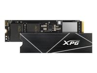 Adata Xpg Gammix S70 Blade - Ssd - 512 Gb - Inbyggd - M.2 2280 - Pcie 4.0 X4 (Nvme) - Integrerad Kylfläns - Svart - För Sony Playstation 5