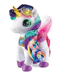 VTech Myla the Blush and Bloom Unicorn Toy, Soft Toy for Kids with Interactive Accessories, Musical Toy with Sounds and Sing-Along Songs, Sensory Toy for Girls and Boys Aged 5 Years +, English Version