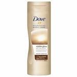 Dove Care + Visible Glow Medium to Dark Gradual Self-Tan Body Lotion 400ml