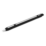 kwmobile Silicone Skin Compatible With Apple Pencil (2. Gen) - Skin Soft Flexible Sleeve Grip Protective Cover for Tablet Pen - Black