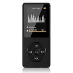 Bärbar MP3-radio, uppladdningsbar batteridriven bärbar MP3-radio digital fickradio