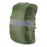 55-65L Waterproof Backpack Rain Cover with Reflective Strap L Olive