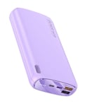 Kuulaa Portable Charger 26800mAh, PD QC 3.0 20W Power Bank USB C Fast Charging Backup Charger 2 Inputs & 3 Outputs Cell Phone Battery Pack for iPhone 13 12 Samsung S9 S20 Galaxy & Tablet(PD20W Purple)