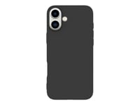 Estuff Infinite Vienna - Baksidesskydd För Mobiltelefon - 100% Recycled Plastic - Termoplastisk Polyuretan (Tpu) - Svart - För Apple Iphone 16