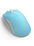 Glorious Model O PRO - Wireless - Blue Lynx - Forge - Gamingmus - Optic - 6 knappar - Blå