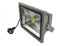 Synergy 21 Led Spot Outdoor Floodlight 50W Black Housing Neutral White V2