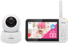 Vtech VM924 Video Baby Monitor with Camera, Pan&Tilt, Baby Monitor with 5" LCD S