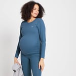 MP Women's Power Maternity Long Sleeve Top - Dust Blue - L