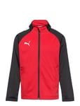 Teamliga Training Jacket Jr Sport Sweat-shirts & Hoodies Sweat-shirts Red PUMA