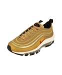 Nike Mens Air Max 97 QS GS Kids Trainers Gold - Size UK 4