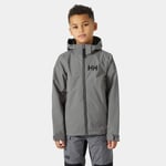 Helly Hansen Junior Rigging Regnjakke Grå 140/10