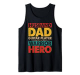 Husband Dad Guitar Player Hero Father's Day Instrument Tank Top