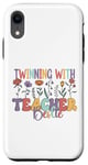 iPhone XR Twinning with my teacher bestie Flower Matching teachers Case
