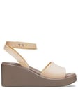 Crocs Brooklyn Wedge - Beige