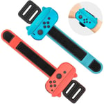 2 Pack Bracelets Pour Nintendo Switch-Switch Oled Joy Con - Sangle De Poignet Réglable Poignée De Manette Pour Just Dance 202[J413]