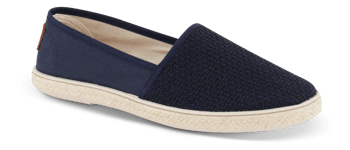 B&co Dame-espadrillos Blå - Str. 39 - Tekstil/pu/