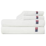 Lexington Cotton/Bamboo Towel White Håndkle 100x150 cm Hvit Bomull
