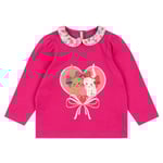 Konges Sløjd GOTS Babette Långärmad Topp Viva Magenta | Rosa | 18 months