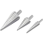 HSS Stegborrset 3x 4 - 20 mm, 4 - 12 mm, 6 - 30 mm