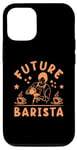 Coque pour iPhone 12/12 Pro Cafetière Future - Future Barista