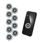 10 st EMF-skyddsklistermärken, anti-strålningsklistermärken för mobiltelefoner, anti-strålningsskydd neutralisator för telefon bärbar dator