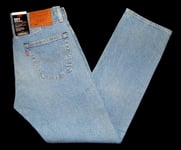 * LEVI'S * Men's NEW 501 Jeans 30"W X 30"L Regular Fit Blue Premium Stretch