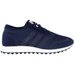 Adidas Los Angeles Lace-Up Blue Synthetic Mens Running Trainers S31532