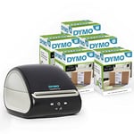 DYMO LabelWriter 5XL Label Printer Bundle, Prints Extra-Wide Labels UPS, USPS and Amazon, Ebay, and More, Label Maker Printer with 5 Extra-Large Shipping Labels, Stocking Stuffers