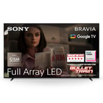 Sony BRAVIA XR, XR-65X90L, 65 Inch, Full Array LED, Smart TV, 4K HDR, Google TV, ECO PACK, BRAVIA CORE, Perfect for PlayStation5, Aluminium Seamless Edge Design, 5 Year Warranty