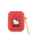 Hello Kitty Silicone AirPods Case Red for Apple AirPods 1 and AirPods 2 New