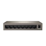 Tenda Switch Ethernet 8 Ports Gigabit 10/100/1000 Mbps, Switch RJ45 de Réseau Domestique, Switch Gigabit de Bureau, Plug & Play, Aucune Configuration Requise, Cadre Métallique (TEG1008M)