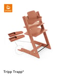 STOKKE - Baby set V2 pour chaise haute Tripp Trapp Terracotta