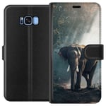 Samsung Galaxy S8 Plånboksfodral Elefant