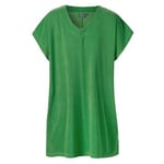 Trofe Stretch Terry Poncho Grön S/M Dam