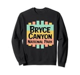 Bryce Canyon Natl Park Retro US National Parks Nostalgic Sweatshirt