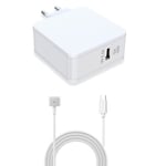 Magsafe 2-Lader med USB-C 60 W