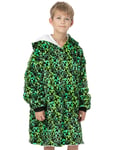 Minecraft Green Blanket Hoodie (Boys)