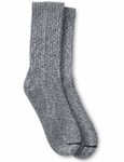 Red Wing 97373 Women&apos;s Cotton Ragg Over Dyed Tonal Sock - Black/Gray Size: Small, Colour: Black/Gray