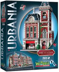Wrebbit Urbania Fire Station 3D-puslespill