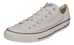 Converse Men's Chuck Taylor All Star Ox Low Top Sneakers, White Blanc Optical, 17 UK