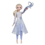 Disney Frozen Magical Discovery Elsa Doll with Lights and Sounds, Toy for Kids Inspired Frozen 2 Movie