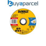 DEWALT DT43921-QZ DT43921 Metal Cut Off Disc 115 x 1.2 x 22.23mm (Pack 10) DEWDT