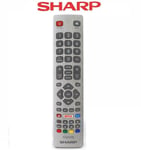 Genuine SHWRMC0115 Remote Control for Sharp Aquos Smart TVs with NETFLIX Buttons