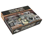 Battle Systems Sci-Fi Terrain - 28mm Modular 3D Space Terrain - Perfect for Wargaming and Roleplaying Tabletop Games - Full Colour Printed 3D 40K Multi Level Building Models (Outlands Core Set)