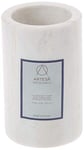Artesà Marble Wine Cooler, Premium Natural Stone Drinkware /Bottle Holder, Chiller For Wine,White,12 x 12 x 19 cm