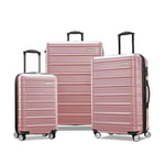 Samsonite Omni 2 Hardside Expandable Luggage with Spinner Wheels, Rose Gold, 3-Piece Set (20/24/28), Omni 2 Hardside Expandable Luggage with Spinner Wheels