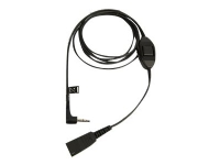 Jabra - Headset-kabel - Snabburkoppling hane till mini-phone stereo 3.5 mm hane - för Alcatel 8 Series IPTouch 4038, 4068
