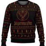 Jagermeister Ful Jultröja Herrar 3D Sweatshirt Toppar 2 2 2 M