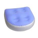 Hankyky Relaxing Booster Seat Bathtub Water Filled Seat Cushion with 4 Suction Cups for Adult Children Hot Tube Spa Massage Pad Inflatable Seat Cushion Outdoor Camping