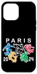 Coque pour iPhone 13 Pro Max Paris France Skateboard
